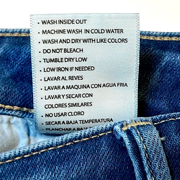 KanCan Denim Button Up Shorts - Picture 6 of 6